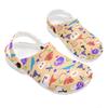 Printed EVA Garden Clogs Women Men Lightweight Breathable Slip On Shoes Beach Pool Bathroom Home Casual Summer Wear