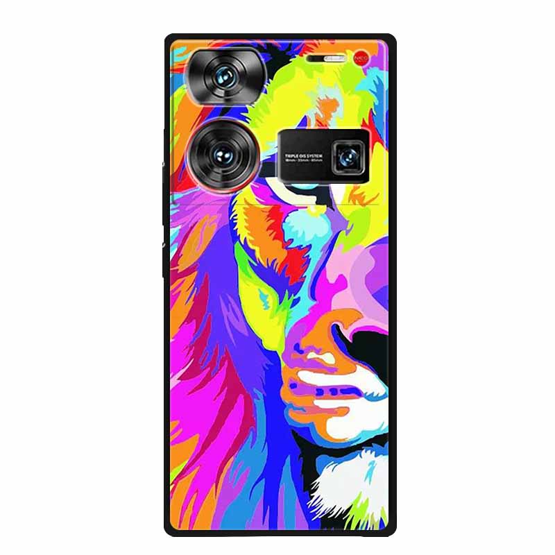 Чехол для ZTE nubia Z60 Ultra Роскошный Мягкий Силиконовый ТПУ Задняя Крышка Чехлы для Телефона Для ZTE NubiaZ60 Ultra 5G Защитный Мультяшный Fundas