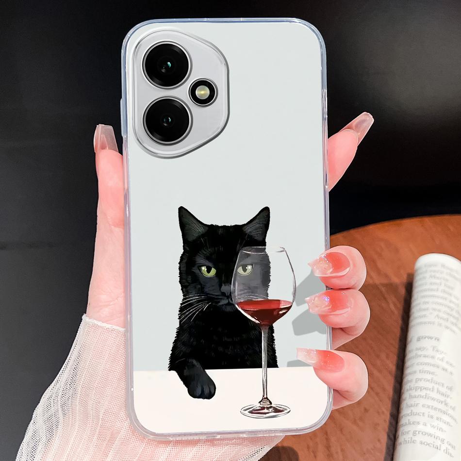 Для Honor 400 Pro / 400 Lite / 400 Smart Case Cupid-Angel Мягкие Прозрачные Тонкие Силиконовые Противоударные Задние Крышки для Телефона Для Honor400 5G