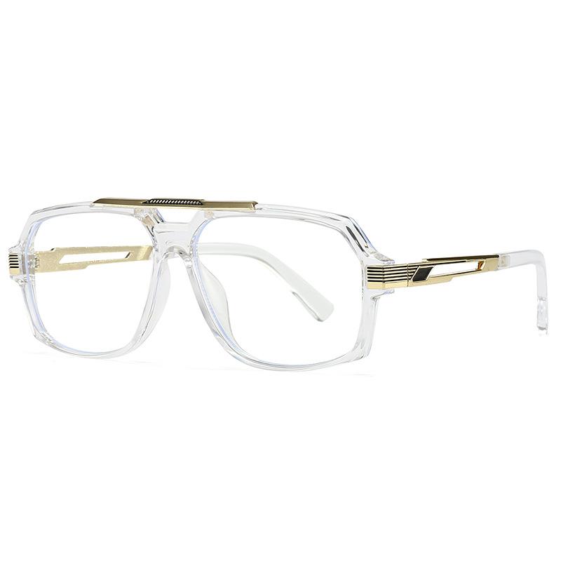 Новые винтажные мужские квадратные солнцезащитные очки с двойной переносицей, классический дизайн, женские, мужские, роскошные солнцезащитные очки, высокое качество, большая оправа, защита от ультрафиолета 400