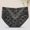 Lace Underwear for Women with No Marks Sexy and Charming Middle Waist Buttocks Up Breathable Cotton Crotch Breathable Women's Underwear