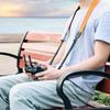 Lykus LYD-2-1 Lanyard/Neck Strap/Leash for DJI RC/DJI RC 2/RC Pro, Orange Strap with Crown Screw, Compatible with DJI Mini 4 Pro, Mini 3/Pro, Mavic 3/
