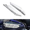 2x Хромированная накладка на зеркало заднего вида обтекателя для Honda Goldwing GL1800 2018-2020
