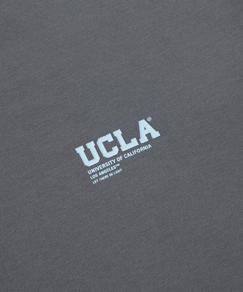 UCLA Unisex Ponte Round Short Sleeve T-Shirt [Dk-Grey](Ubrst82)