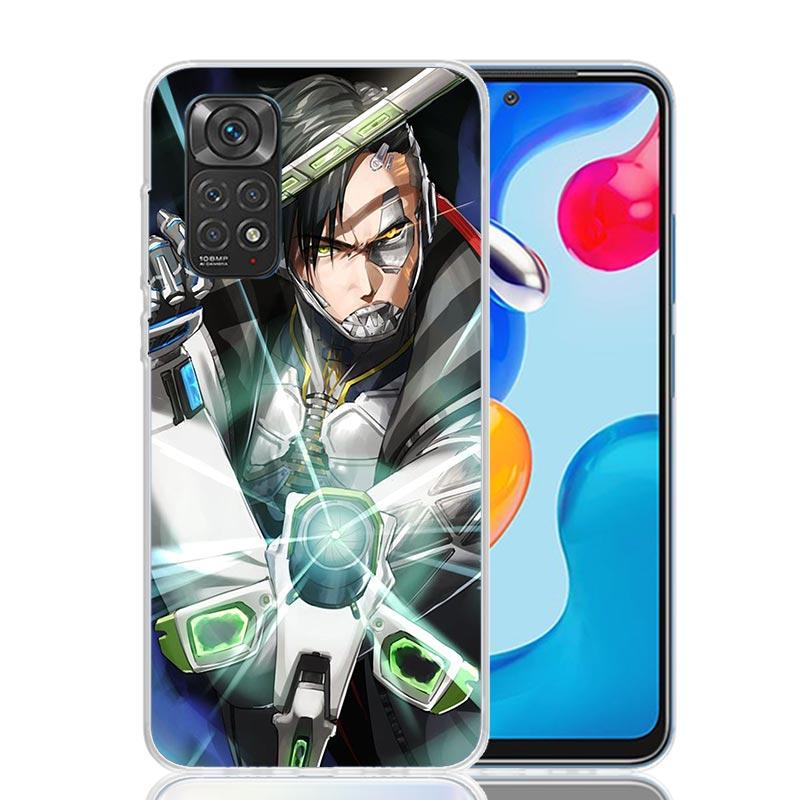 Apex Legends Phone Case For Xiaomi Redmi Note 15 14 13 12S 12 Pro Plus 11S 11E 11 11T 10S 10 Art Soft Pattern Cover Redmi Note 1
