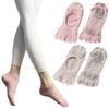GOKEI Yoga and Pilates Grip Long Moderate Perfect for and Hot and Ecru and Cheek Women's Socks, Antibacterial, Odor-Resistant, Non-Slip, Socks, Socks,