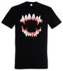 Vampire Dentition Mens T-Shirt Vampire Blood True Denture Teeth Bite Teeth