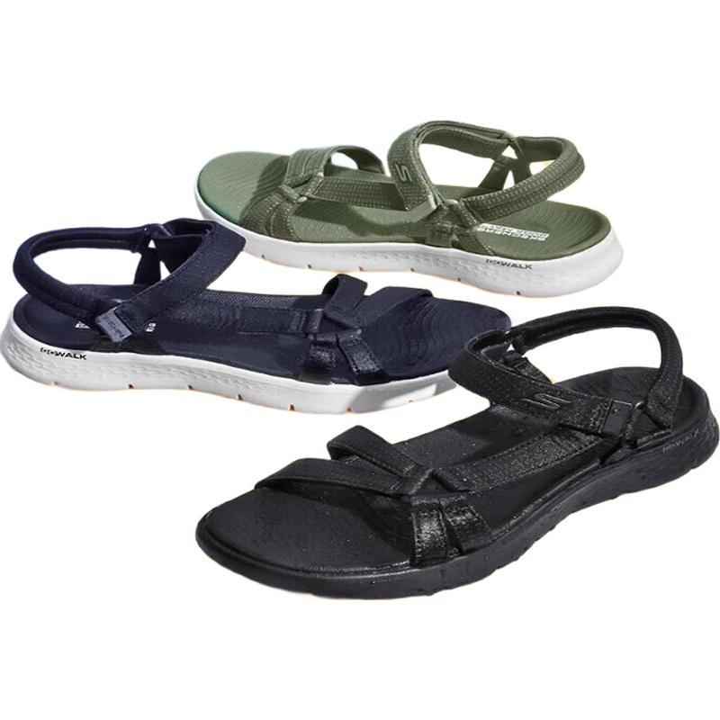 Skechers Women's Cushioned Velcro Beach Sandals