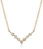 Diamond K18 Yellow Gold Necklace 111741123018 [Yondo Sea] (YG) Women's