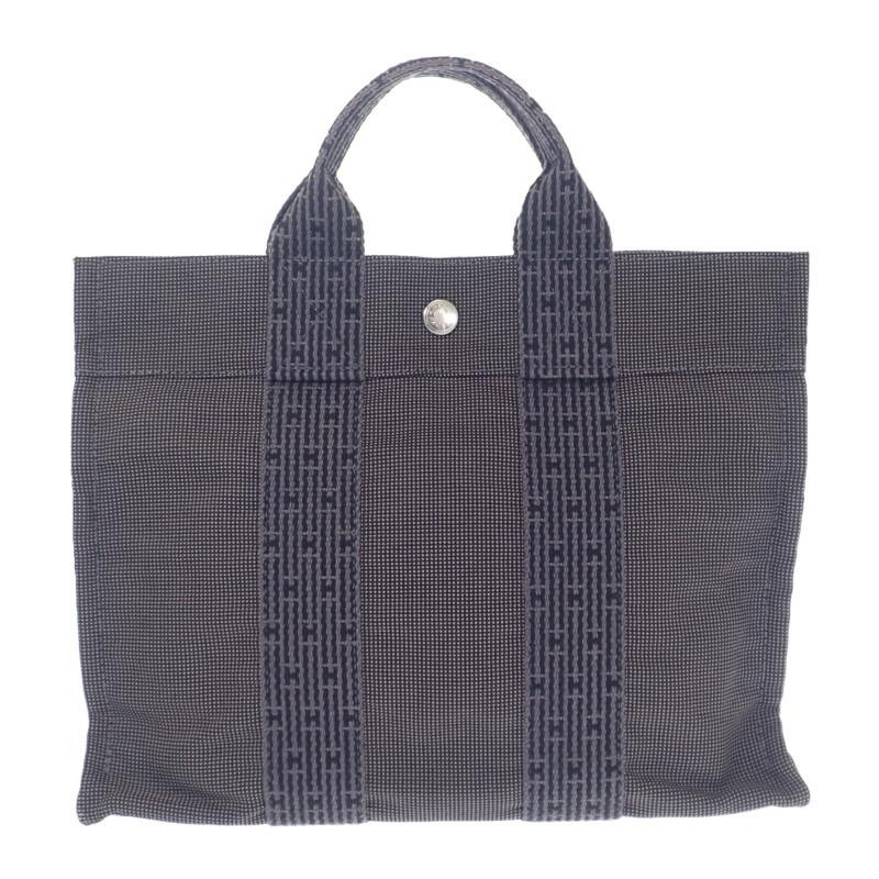 HERMES  101056M  Tote Bag Gray Canvas Women