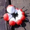 Fishing Accessory Buoy Hard Foam Red And White Float Floating Buoy Fishing Floats Fishing Bobber