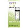 Aura Cacia Essential Oil Blend Purifying Roll-On Tea Tree, 9.2ml, 1 Pack