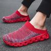 Мужские туфли Slip-On, новые легкие, удобные, повседневные туфли для ходьбы, дышащие тапочки, унисекс, мужские и женские мокасины, шлепанцы