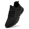 Damyuan Breathable Mesh Men Shoes Black Walking Flats Plus Size Women Tennis Sneakers Unisex Jogging Walking Athletic Shoes