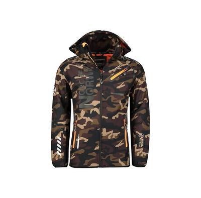 Куртка Geographical Norway WU1057H-GN-KAKI-ORANGE
