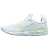 Wave Luminous 2 Shock Absorbing Non-Slip Low-Top Volleyball Shoes Unisex Sneaker White Green V1GC212035