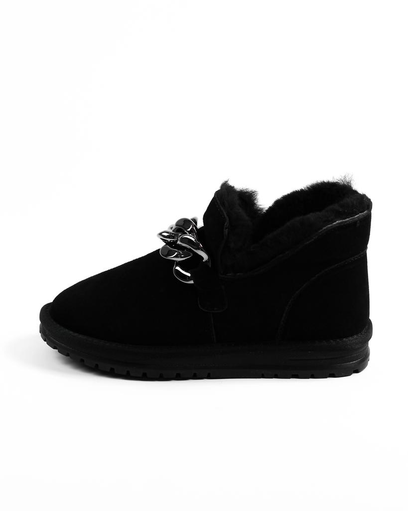 Uggs Short Suede with Chain Lonza 9180 36 Black