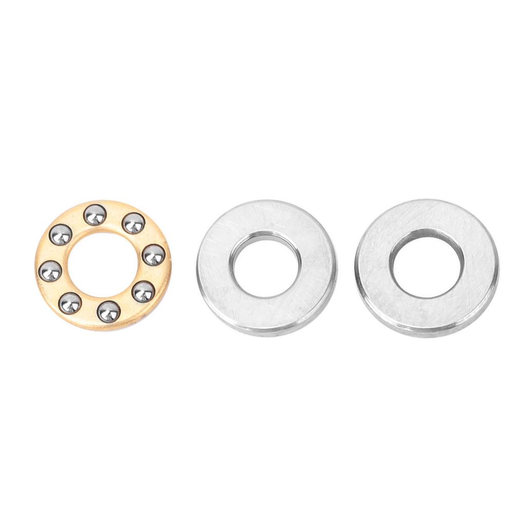 10pcs Thrust   Bearing Miniature High   Flat Steel Bearings Set (F2.5-6M 2.5x6x3mm)