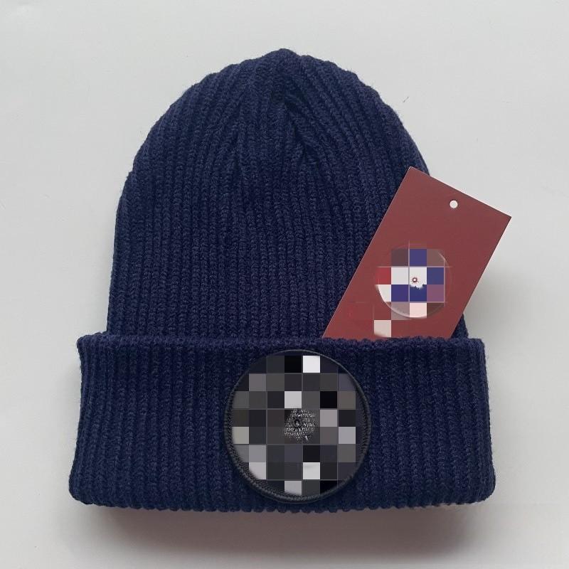 Knitted Winter Hat Outdoor Windproof Cold Proof Fashion Solid Color Warm Hat