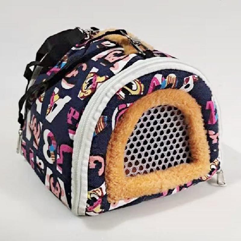 Портативная клетка для хомяка, гнездо для домашних животных, клетка для шиншиллы, гнездо-переноска для ежа, белки, морской свинки, прогулка