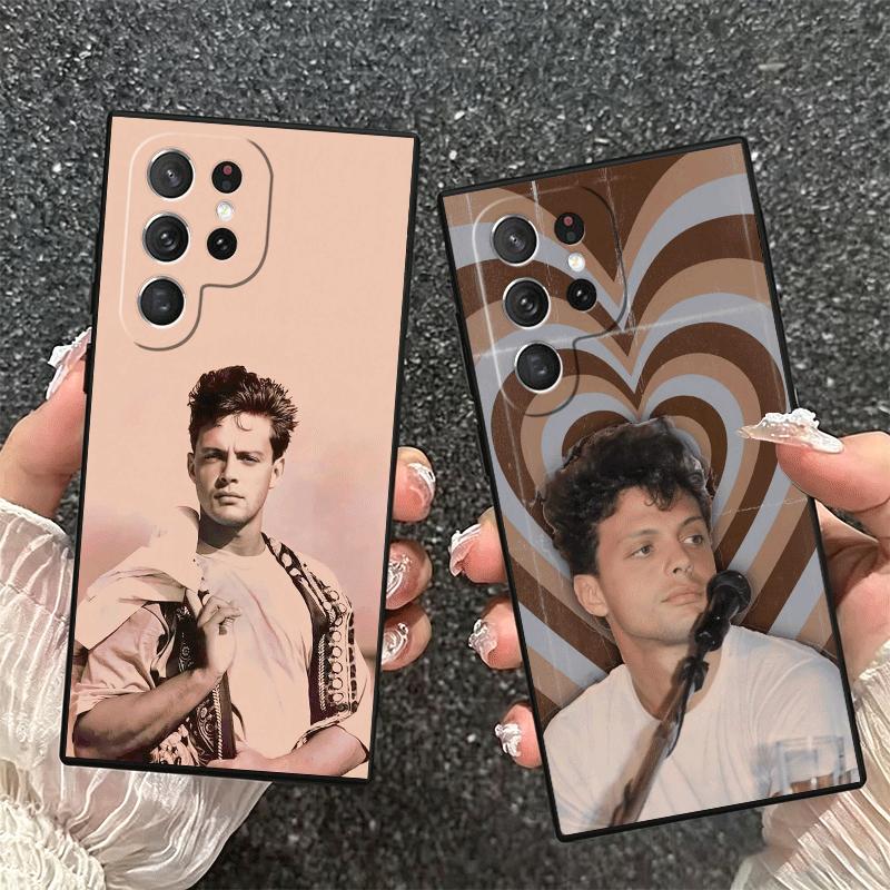 L-Luis M-Miguel Singer Soft Phone Case for Samsung Galaxy S26 S25 Edge S24 Ultra S23 Plus S22 S21 FE S20 Black Cover Back Shell