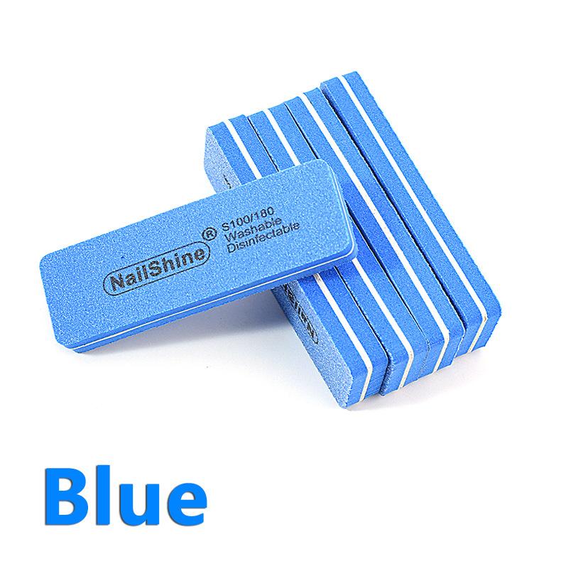 20 шт. квадратных мини-пилочек для ногтей, цветные губки, полировальный круг для ногтей, маникюрный уход, наборы инструментов для дизайна ногтей