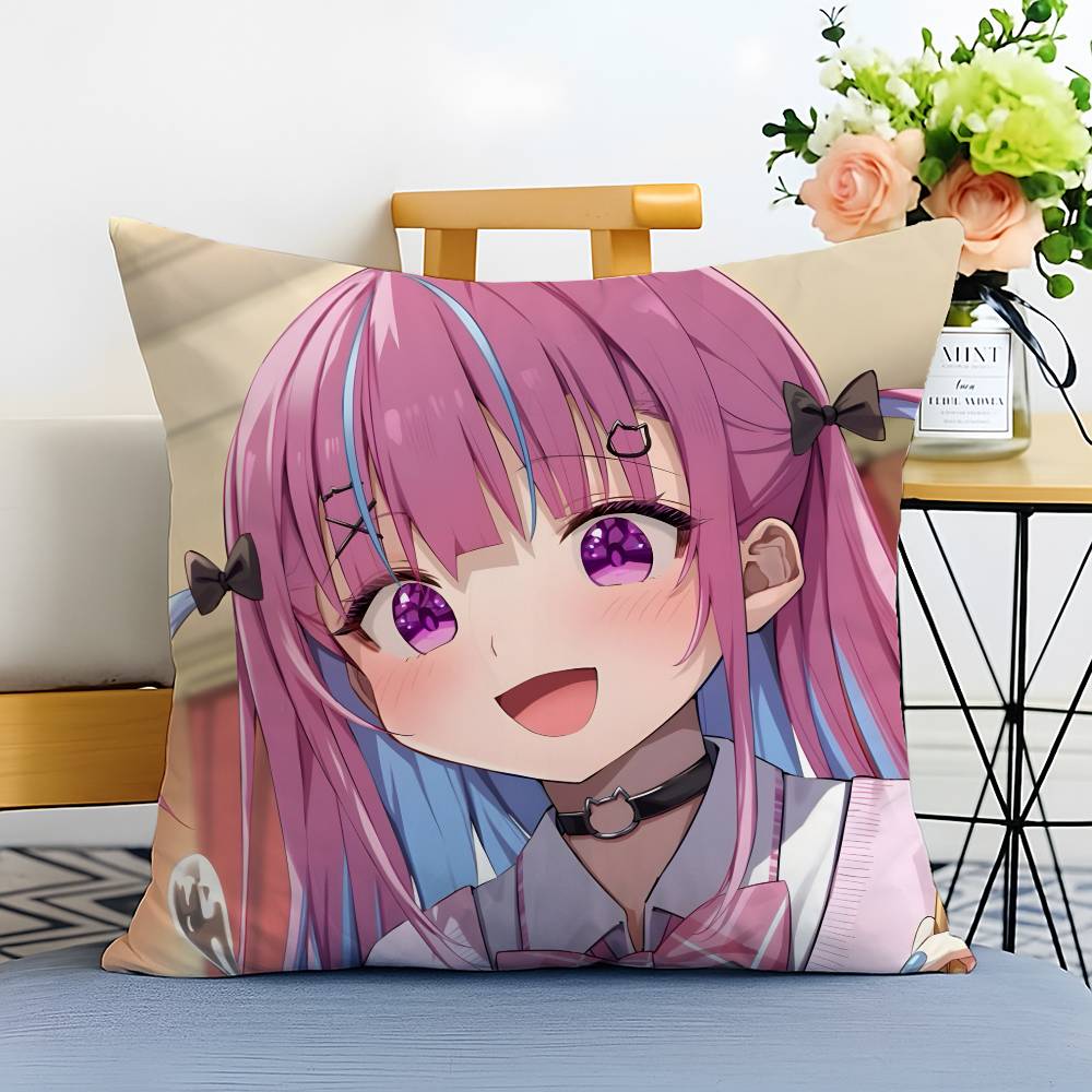 Virtual Idol Singer T-Tokino Sora-MT Pillow Case Printed Brushed Fleece Pillow Baby Skin-Touch Eco-Friendly Dye-Sublimat