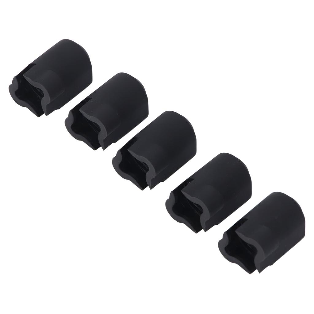 5 Pcs 3D Printer Hotend Silicone Sock Black High Temperature Resistant Thermal Insulation Anti