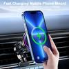 Magnetic Car Mount Charger 360-Degree Rotation Easy To Install Car Air Vent Wireless Charging Fast Charger Phone Holder
