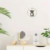 Round Metal Tin Sign Cow Bathroom Tissue Holder Country Farmhouse Decor