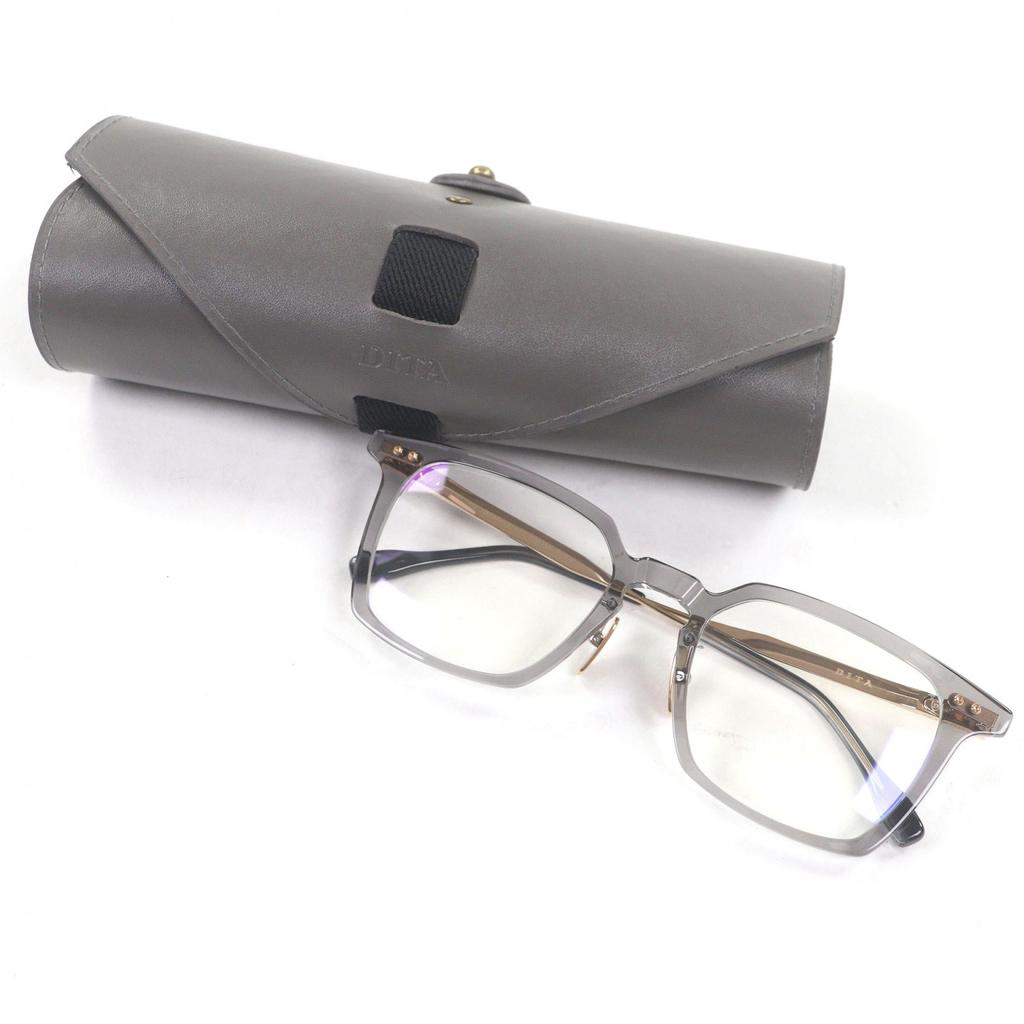 Pristine DITA Glasses RAMIDA Wellington Frame Clear gray mens DTX468-A-03 Used