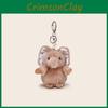 Otter Penguin Sheep Bear Plush Keychain With Soft Material For Gift And Key Organizer