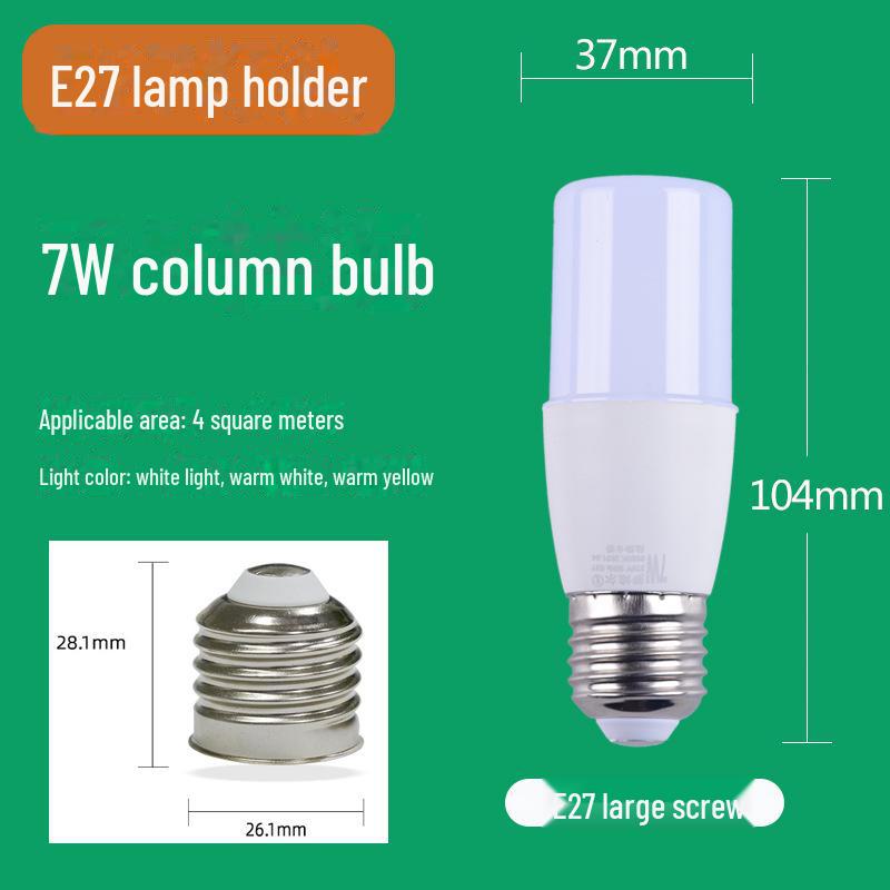 Мощные светодиодные лампы: E27/E14 винтовой, белый и теплый белый, освещение для гостиной