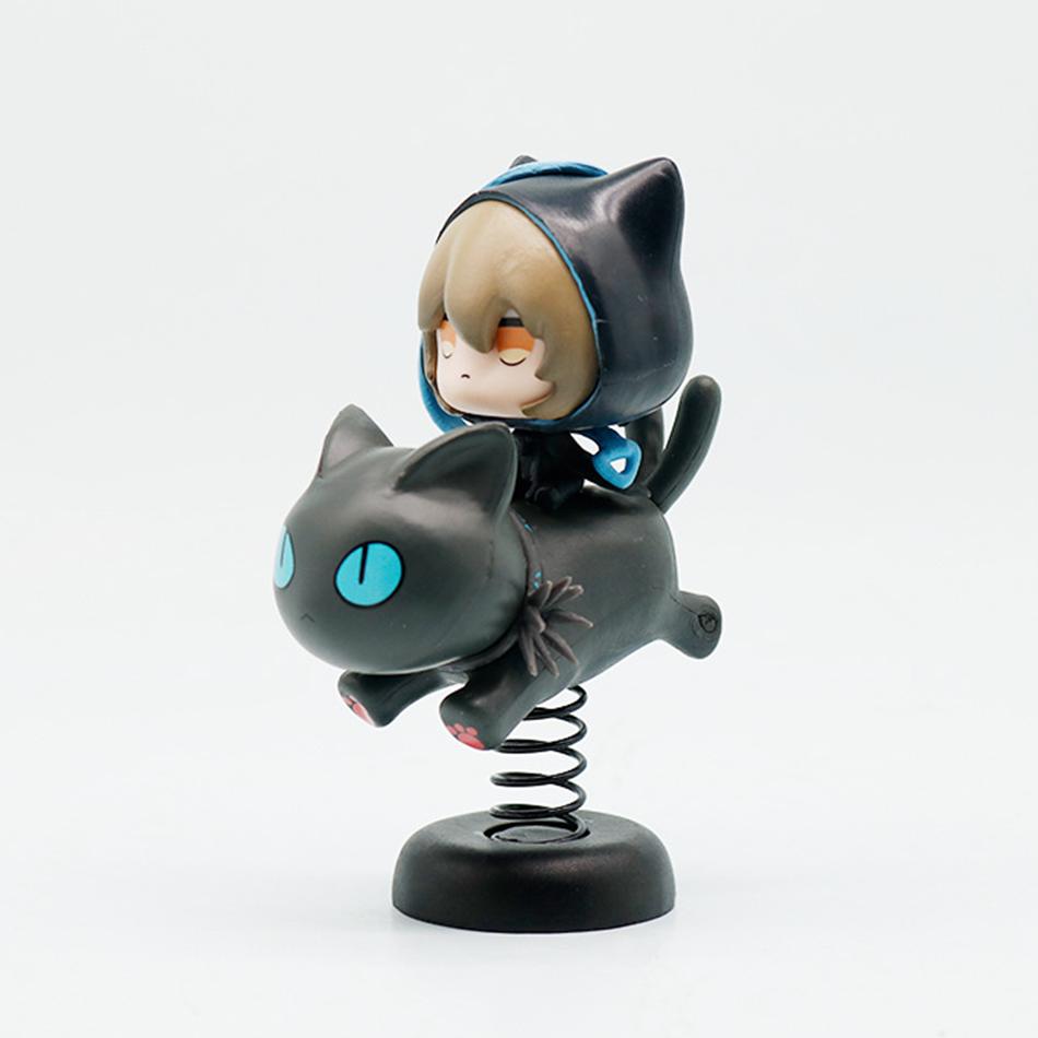 Счастливый Шейк Arknights Фантом 10см Хорошая Коллекционная Аниме Игра Фигурка Модель Украшение Игрушки