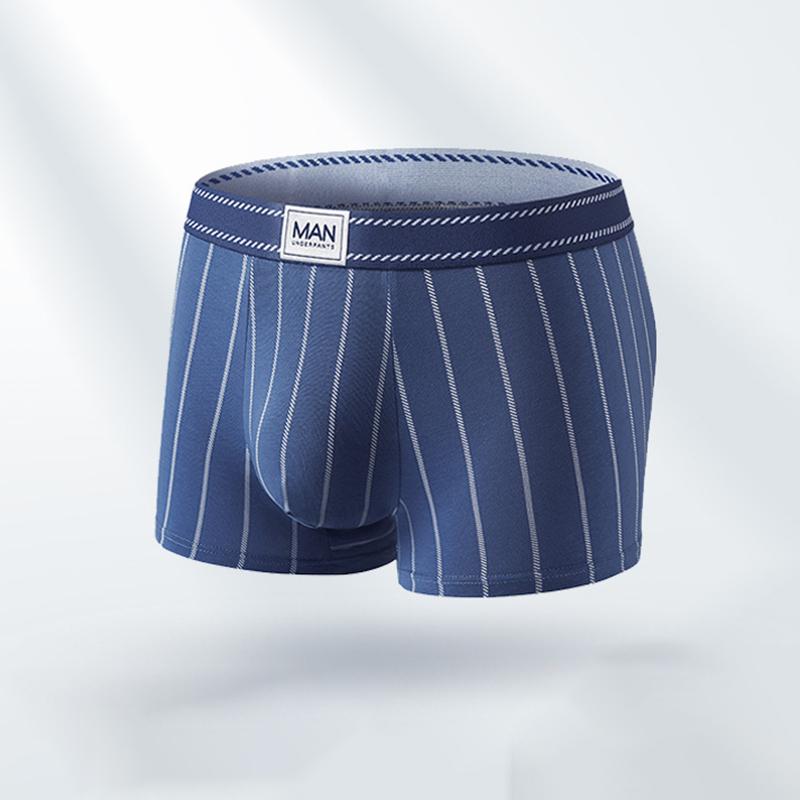 Мужское нижнее белье в полоску большого размера, трусы для мальчиков, трусы, большие боксеры, шорты большого размера, трусики Xl-4xl
