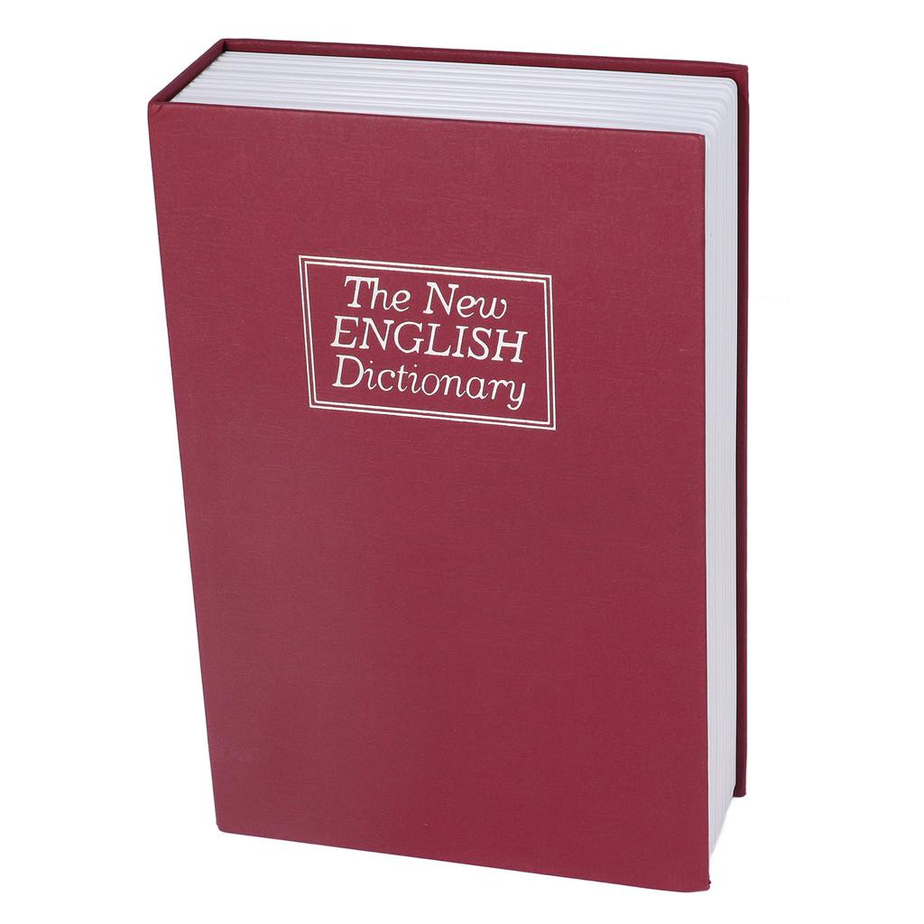 Diversion Book Safe Imitation Books Realistic Stainless Steel Liner Portable Book Safe Storage Box