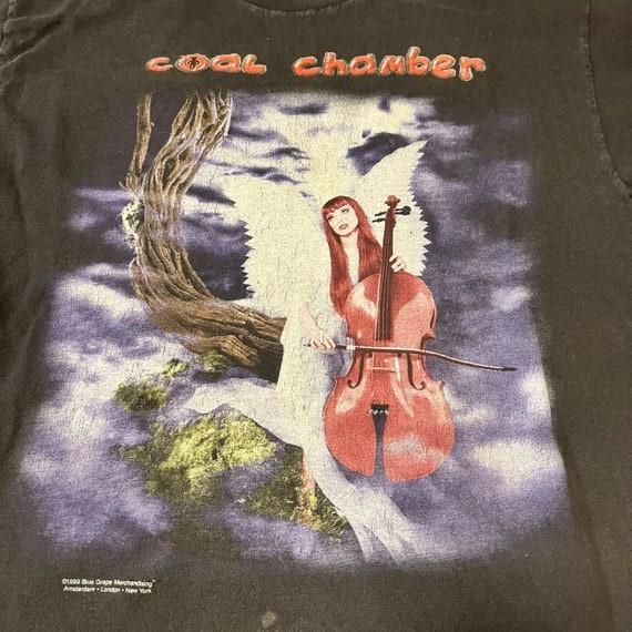 Новая Популярная Coal Chamber Подарок для Фанатов Черная Все Размеры Футболка TH294 Унисекс Футболка