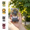 Portable Children's Handheld Fan USB Rechargeable Small Electric Fan  Student Dormitory
