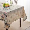 Скатерть Литературная Пастораль Курица Прямоугольная Ткань Скатерть для Обеденного Стола Пылезащитная Украшение Скатерть для Кофейного Столика