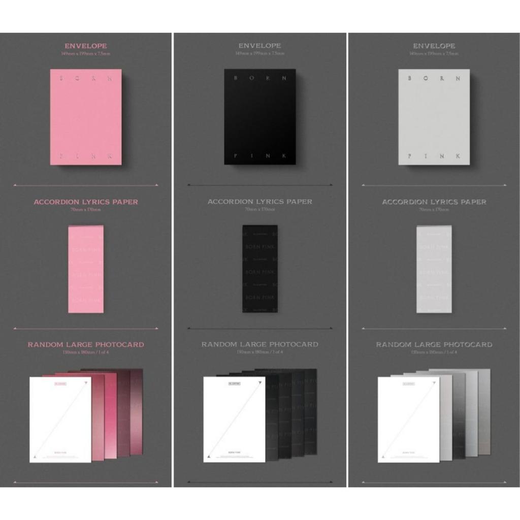 [YG BENEFIT] BLACKPINK — BORN PINK / 2-й полный альбом (КОРОБКА вер.)