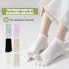 Five Toe Socks for Men Women Low Cut No Show Cotton Socks Athletic Running Ankle Socks for Yoga Sports