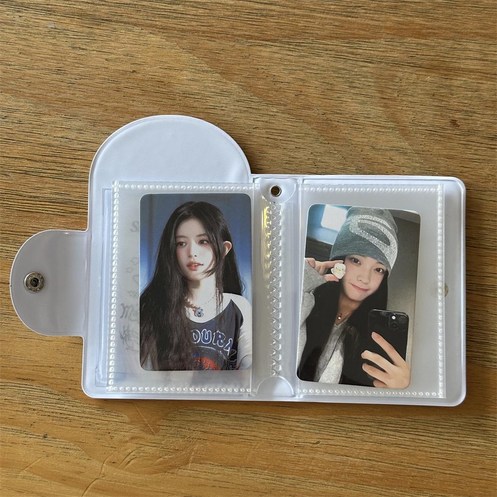 Hot Heart Fish Cake 3-Inch Instant Camera Photo Album & Card Holder for Idol Photocards