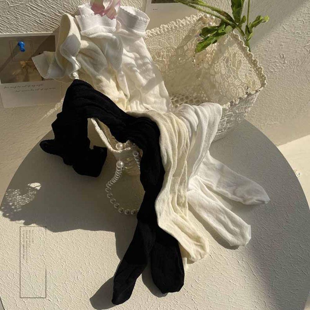 Летние кружевные чулки сетка тонкие леггинсы новые детские колготки для малышей