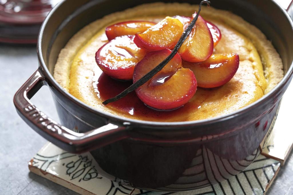Staub Cocotte Round Grenadine Red Both Hand Enamel Pot IH Compatible Japanese La Cocotte Round "Pico 22cm" [Authorized Product] 40509-355