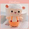 Soft Crystal Velvet Sheep Keychain Plush Toy Ideal Backpack Decoration Gift