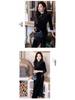 2025 High-End Black Velvet Embroidered Cheongsam for Women - Retro Chinese Style, Perfect for Spring & Autumn Daily Wear