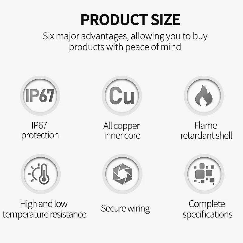 Комплект соединителей для солнечных панелей 600/400/200/100/10 шт., PV-вилка 1000 В постоянного тока 30 А, для фотоэлектрического кабеля MC 2,5/4/6 мм²