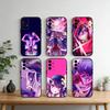 Oshi No Ko A-Аниме C-Милый Чехол Для Телефона Для Samsung S25,S24,S21,S22,S23,S30,Ultra,S20,Plus,Fe,Note,10,9,5G Черный Чехол
