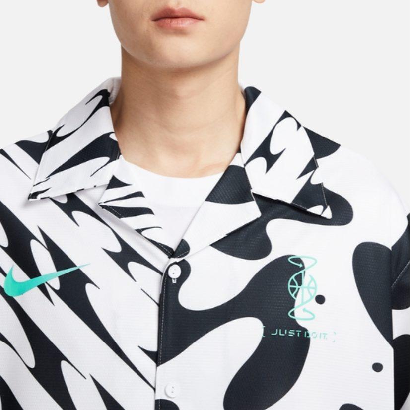 Nike Мужская футболка Dri Fit Черно-белая FJ7230-100