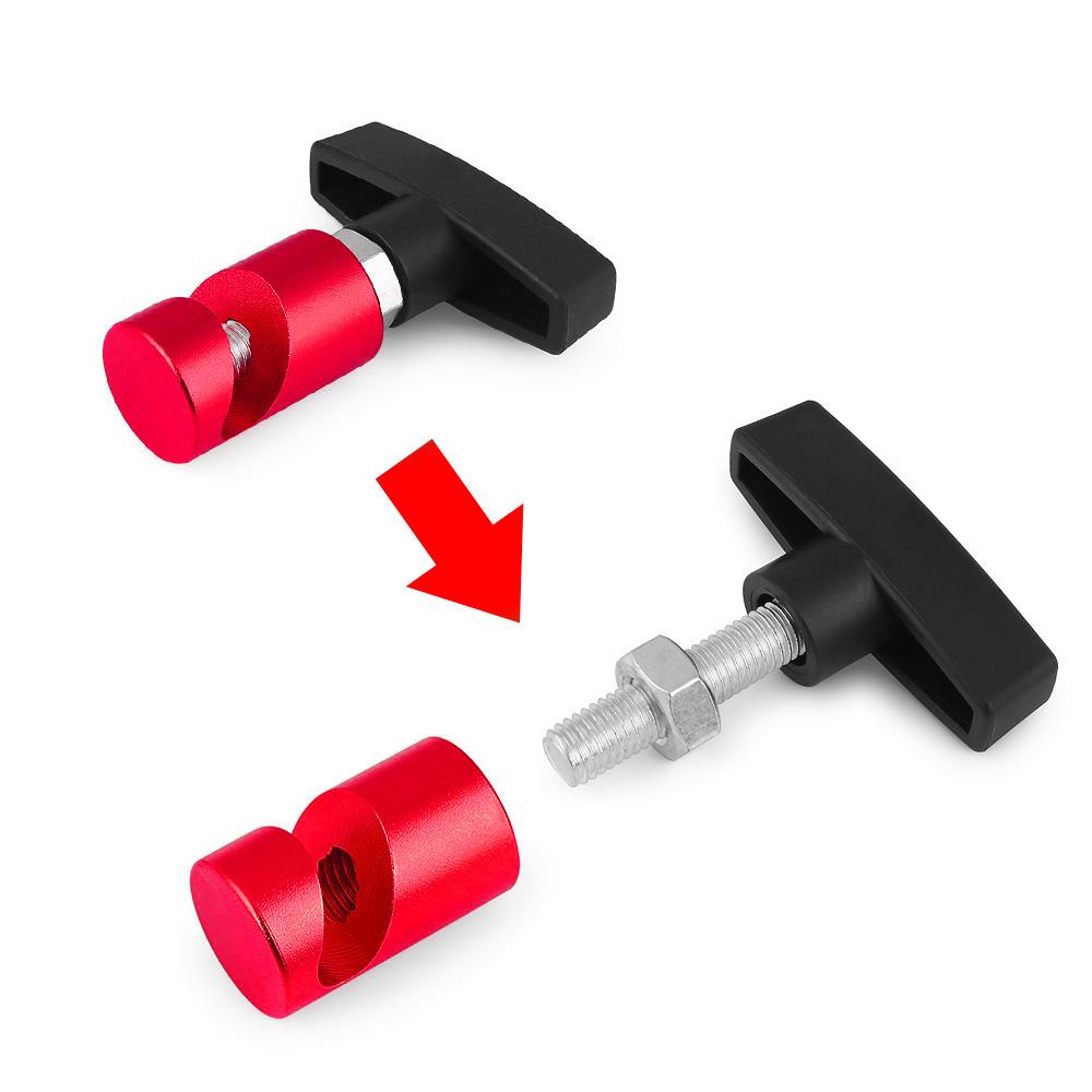 Алюминиевый держатель капота автомобиля, багажник, давление воздуха, противоскользящая крышка двигателя, подъемный опорный стержень, крепежный зажим, подъемный опорный зажим